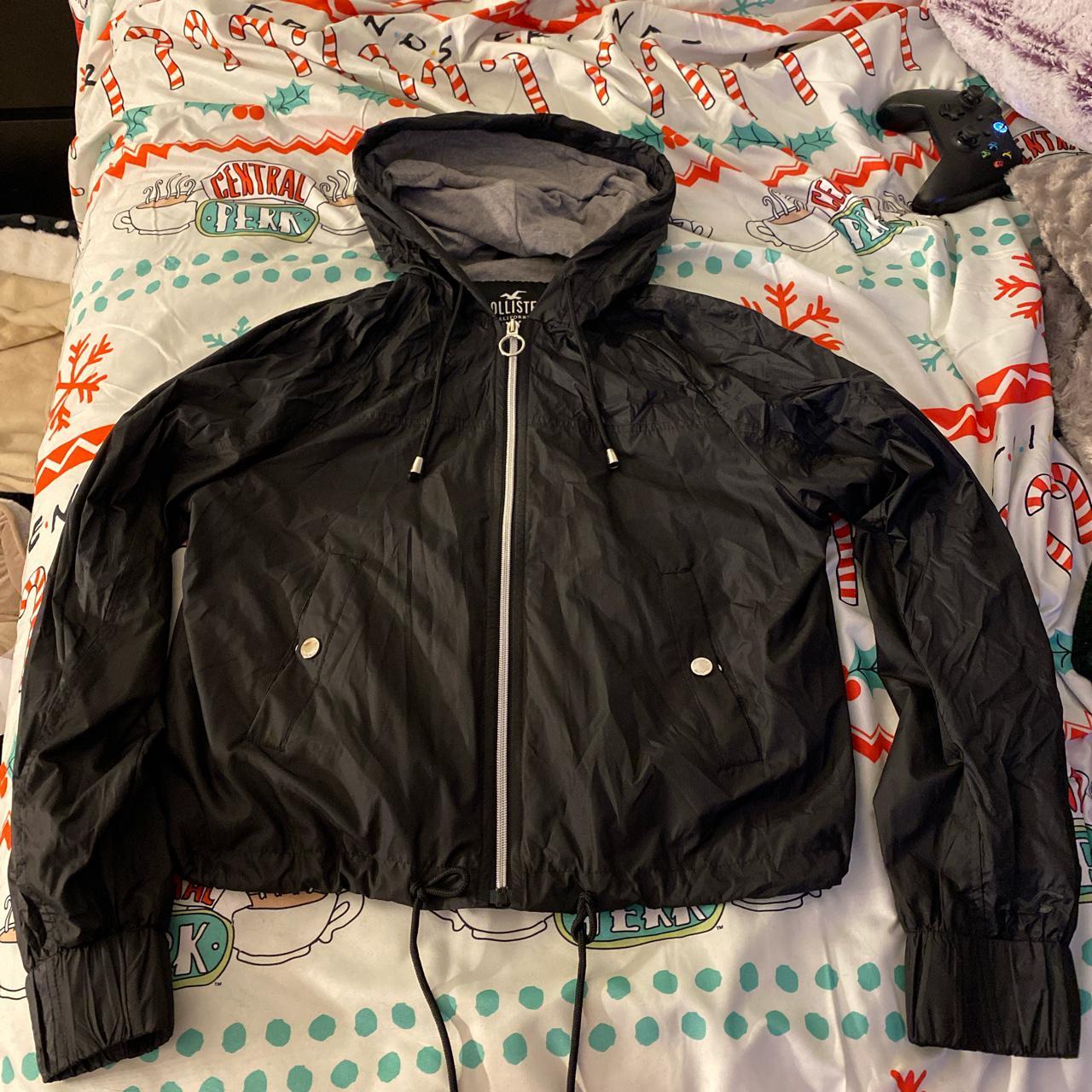 hollister rain jacket