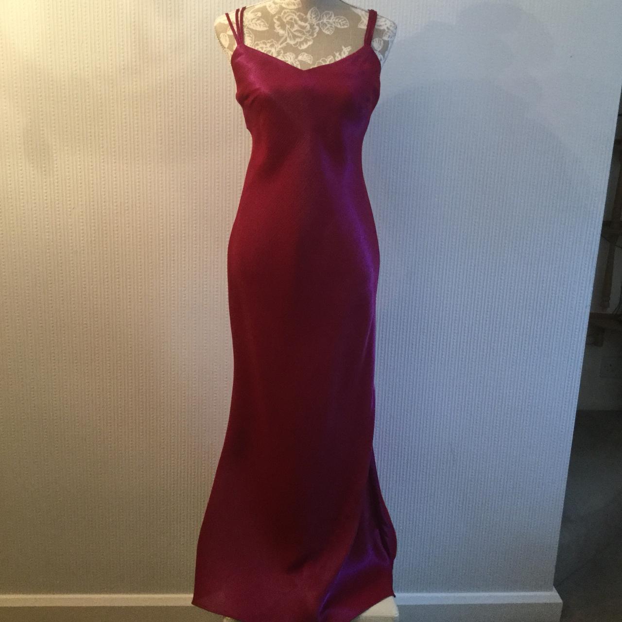 Debenhams red evening on sale dress