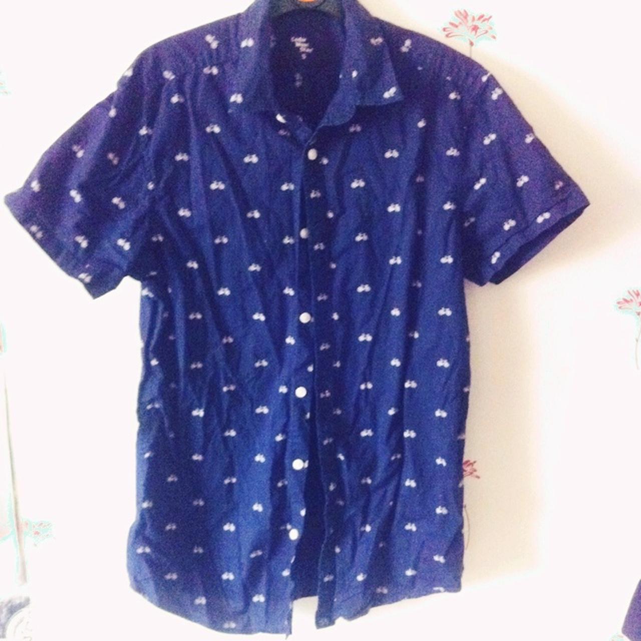 Primark men's shirt, size S, hardly worn. FREE UK P&P. - Depop