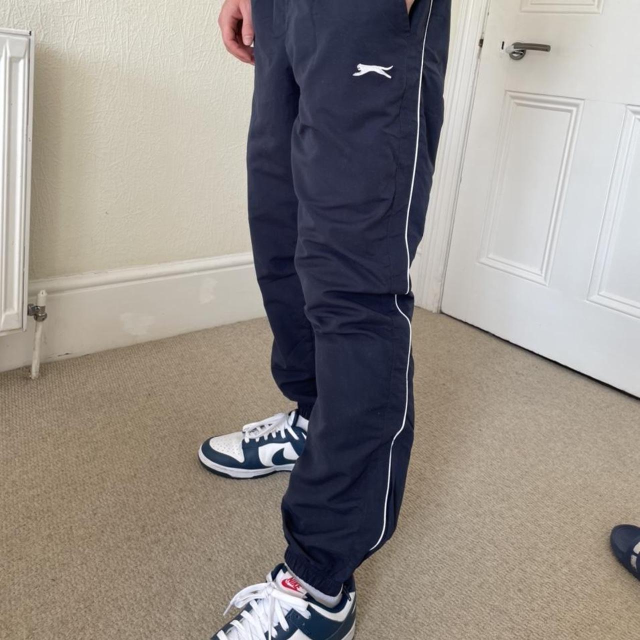 Slazenger baggy tracksuit bottoms Depop