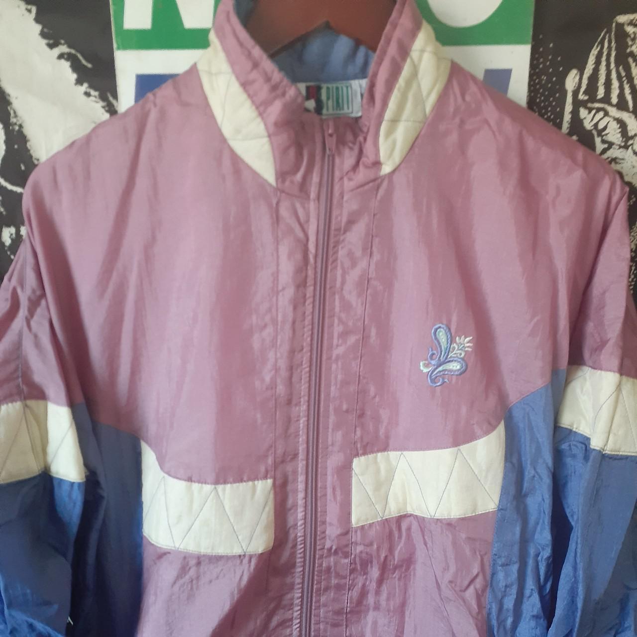 vintage pastel windbreaker