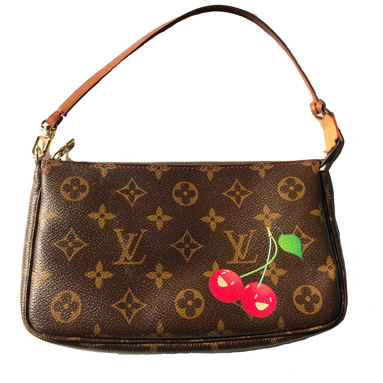 Louis Vuitton Takashi Murakami Cerises Pochette Accessories Bag