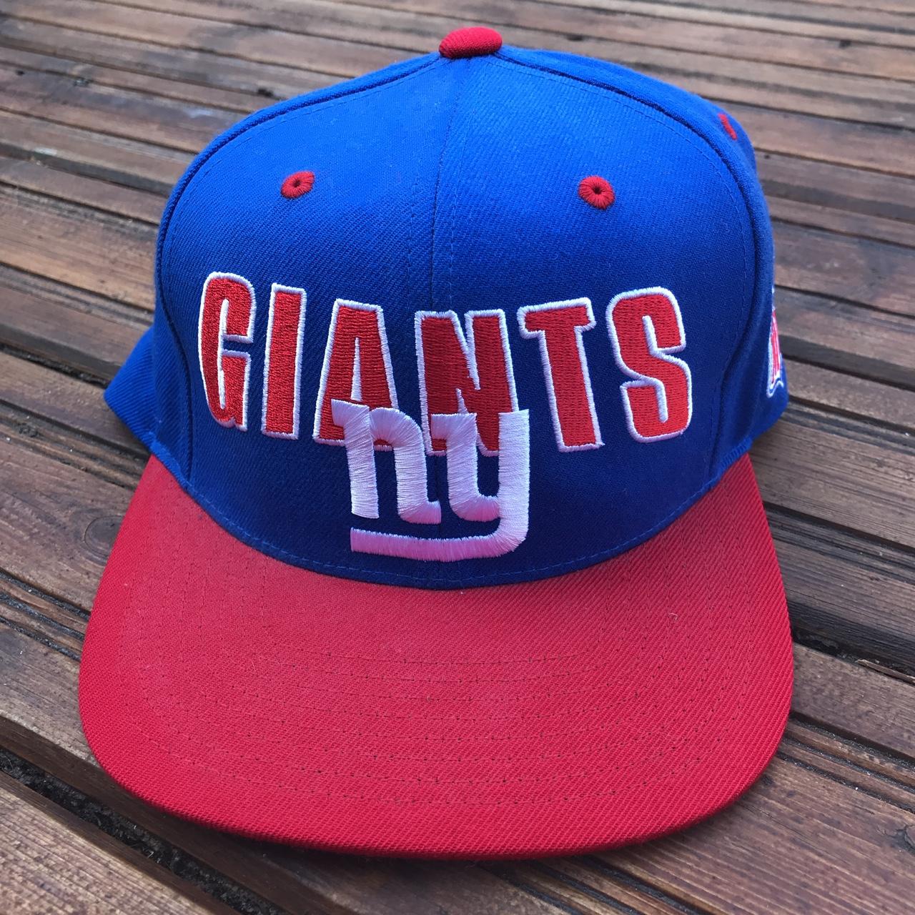 Mitchell and Ness NFL NY GIANTS Vintage hat Brand - Depop