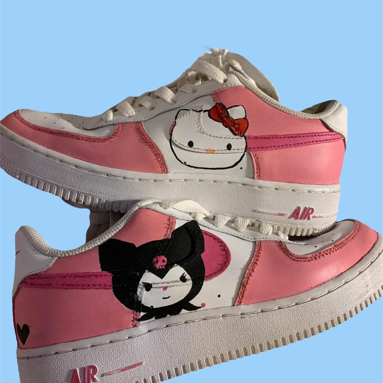 hello kitty air force ones