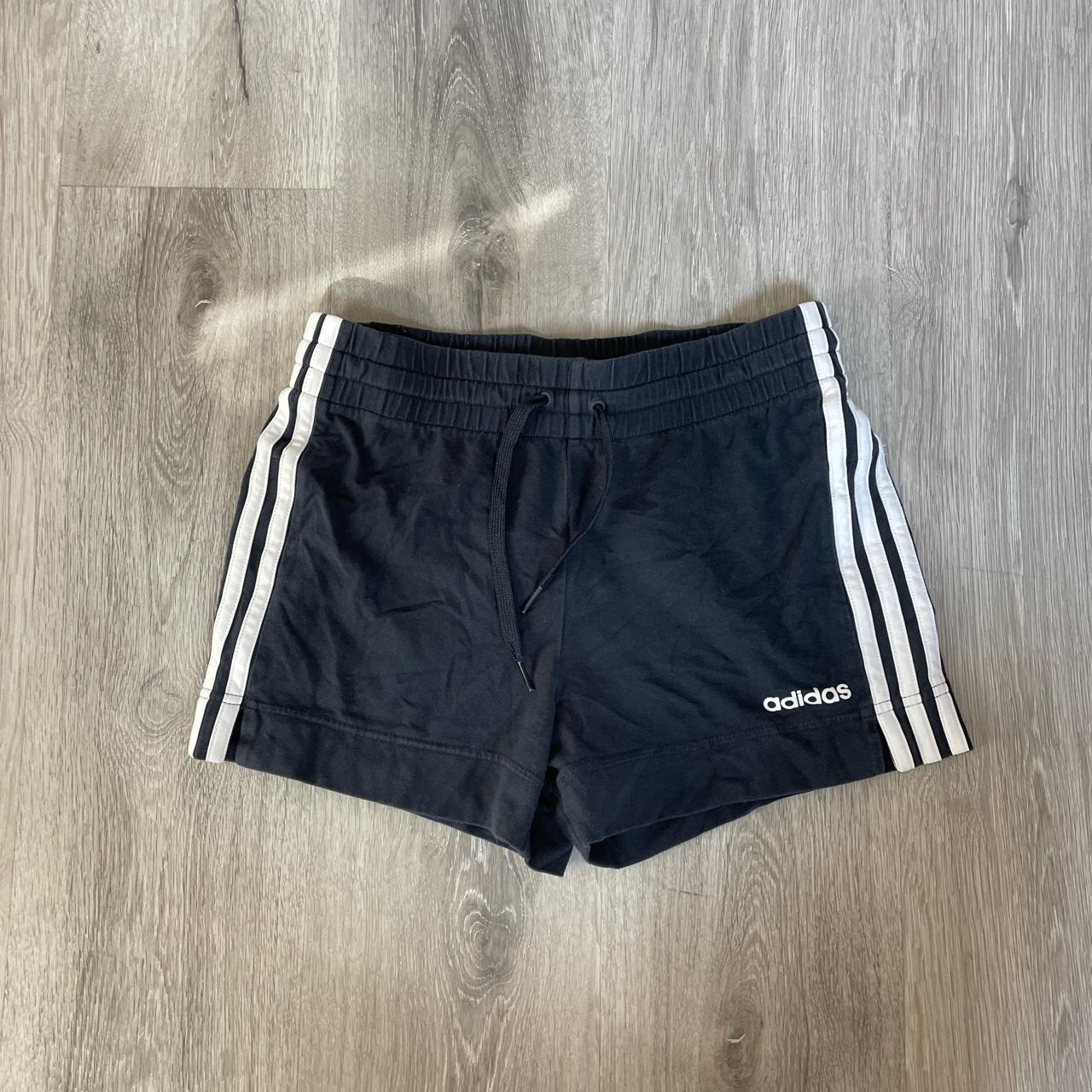 Adidas Women's Navy Shorts | Depop