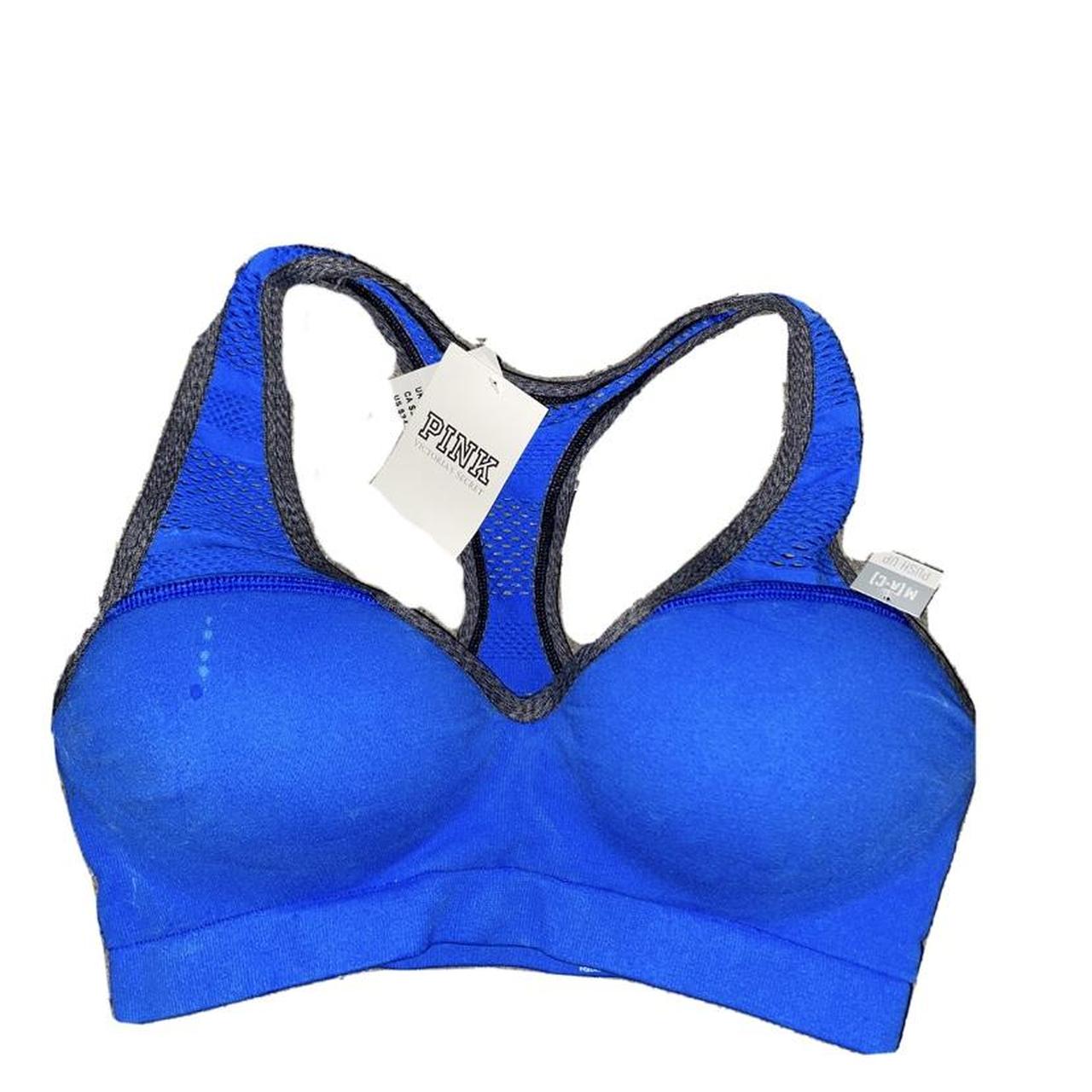 Women's Blue Bra Depop