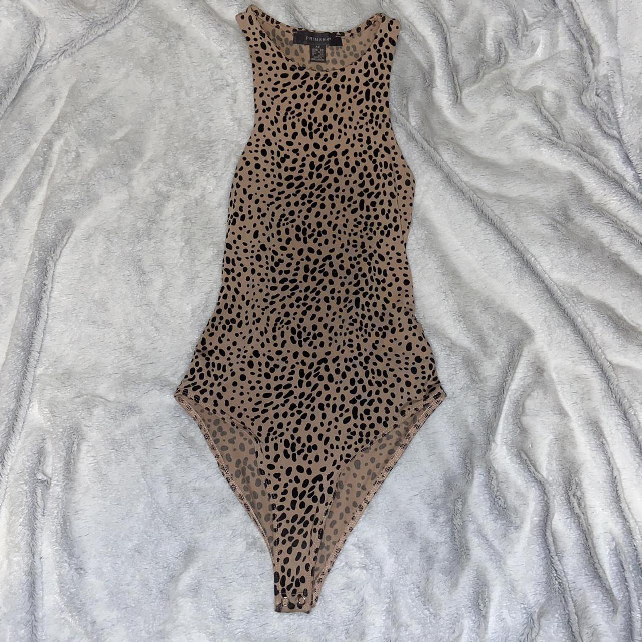 primark brown bodysuit