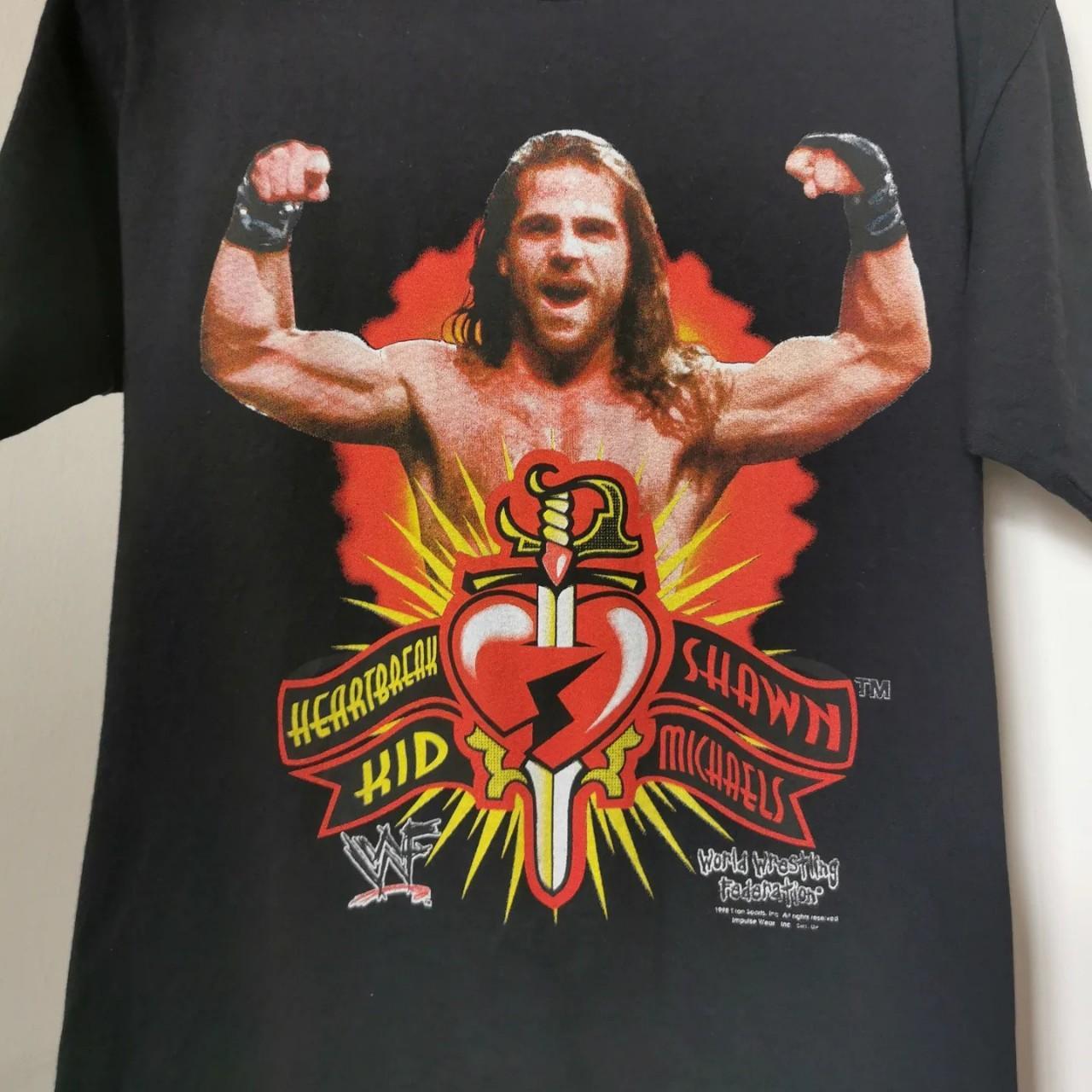 Vintage WWF 1998 Shawn Michaels 💔 heart break kid... - Depop