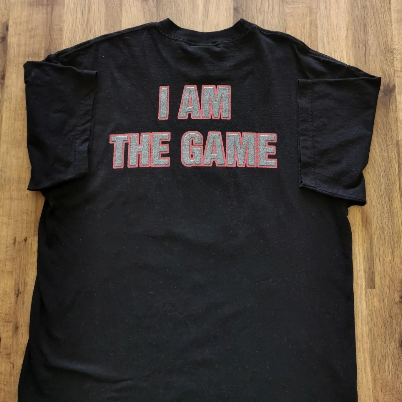 Triple H vintage 1999 WWF I am the game double sided... - Depop