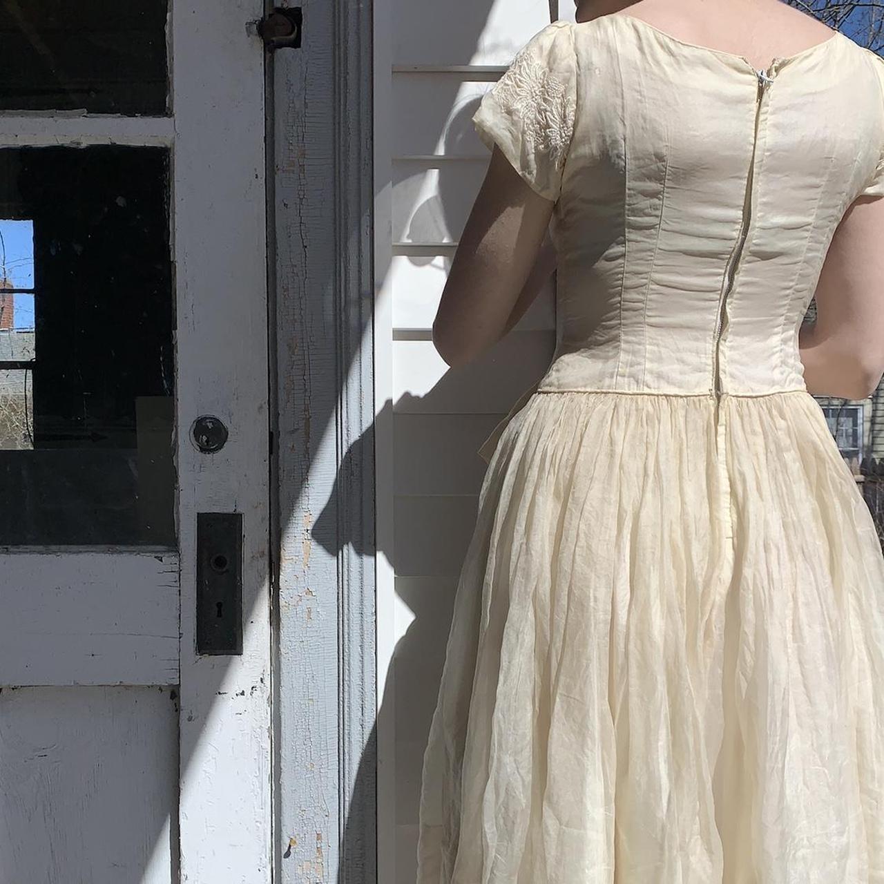 Stunning 19551963 Union Made Ivory White... Depop