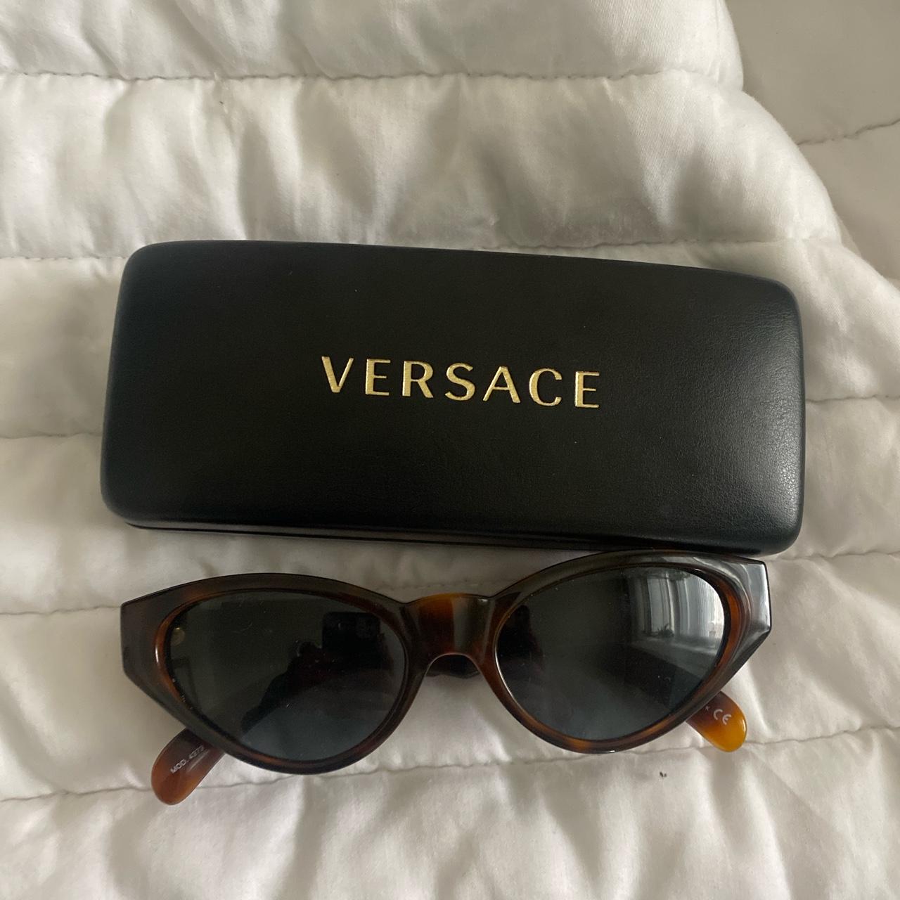 Versace tortoise sunglasses 100 % authentic In... - Depop