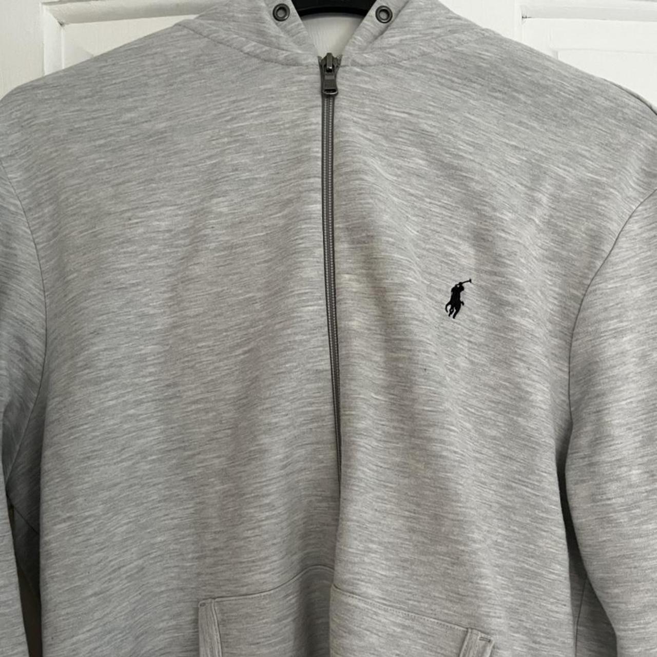 Grey Ralph Lauren tracksuit String has come out of... - Depop