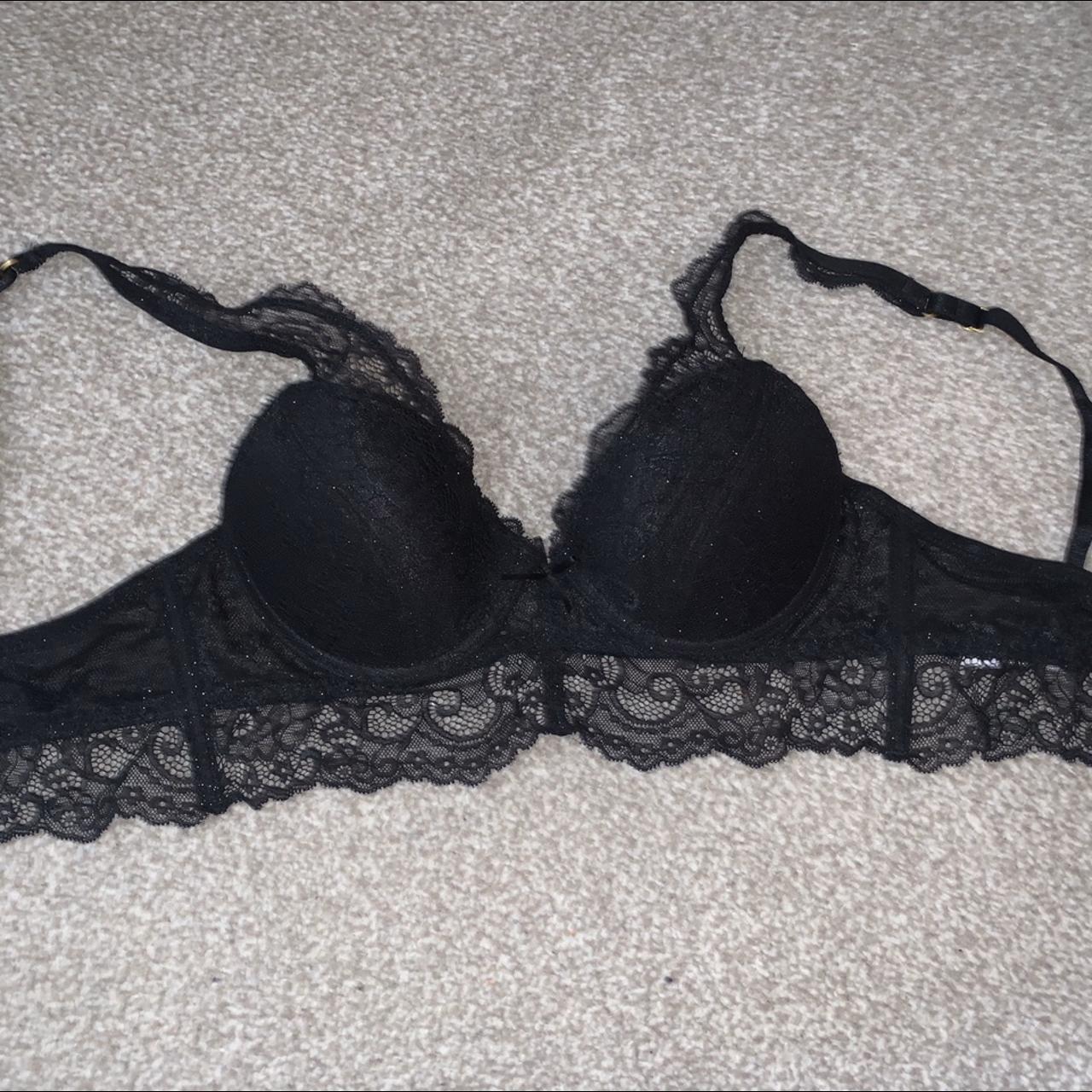 Tiger Mist black lace bra top Expensive Depop