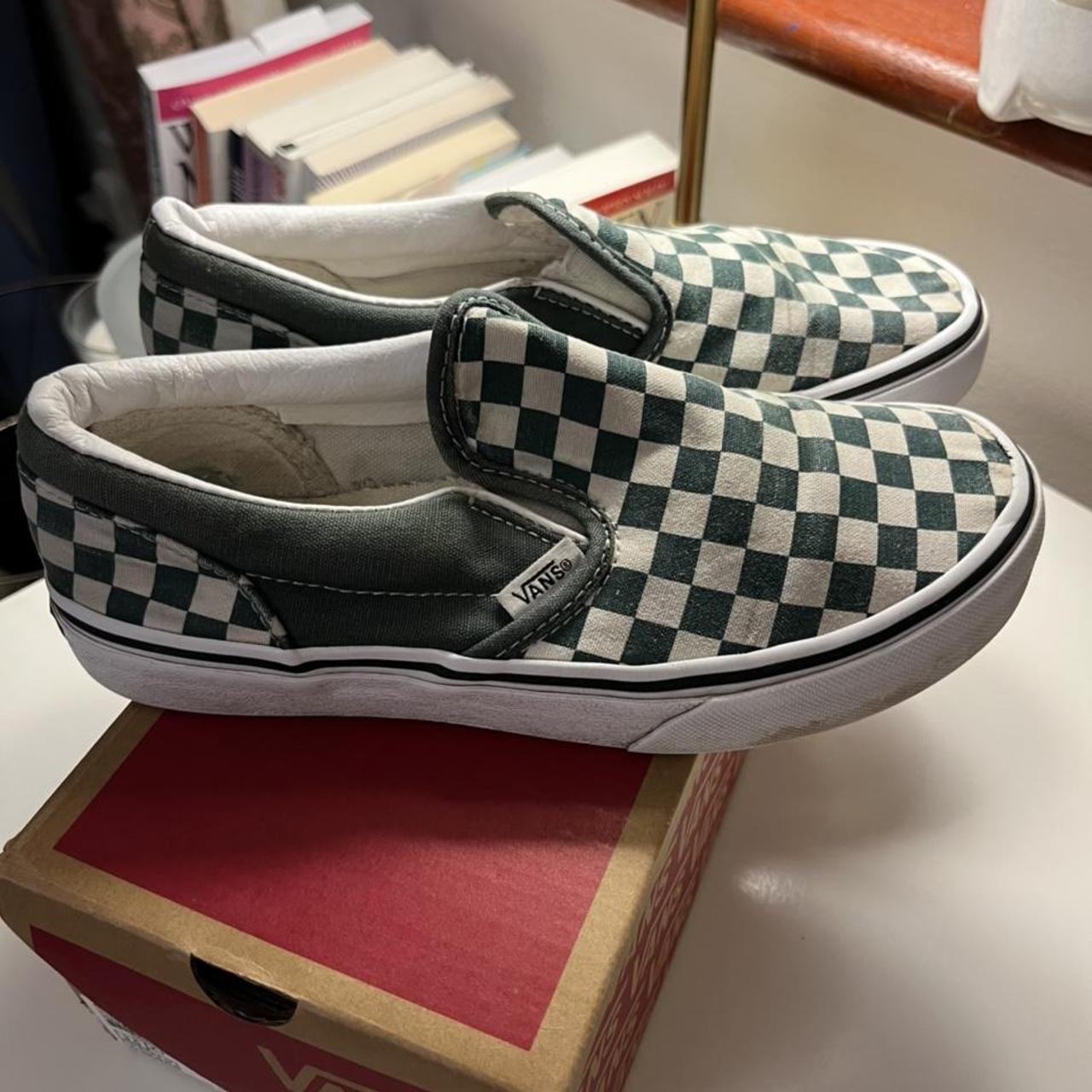 checkered vans size 2.5