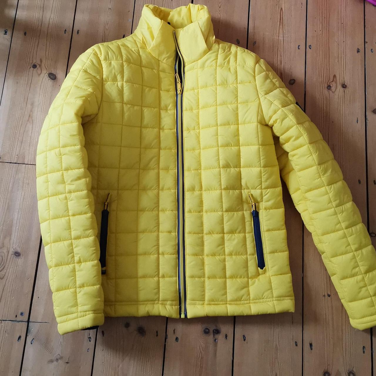 Superdry Men's Yellow Jacket | Depop