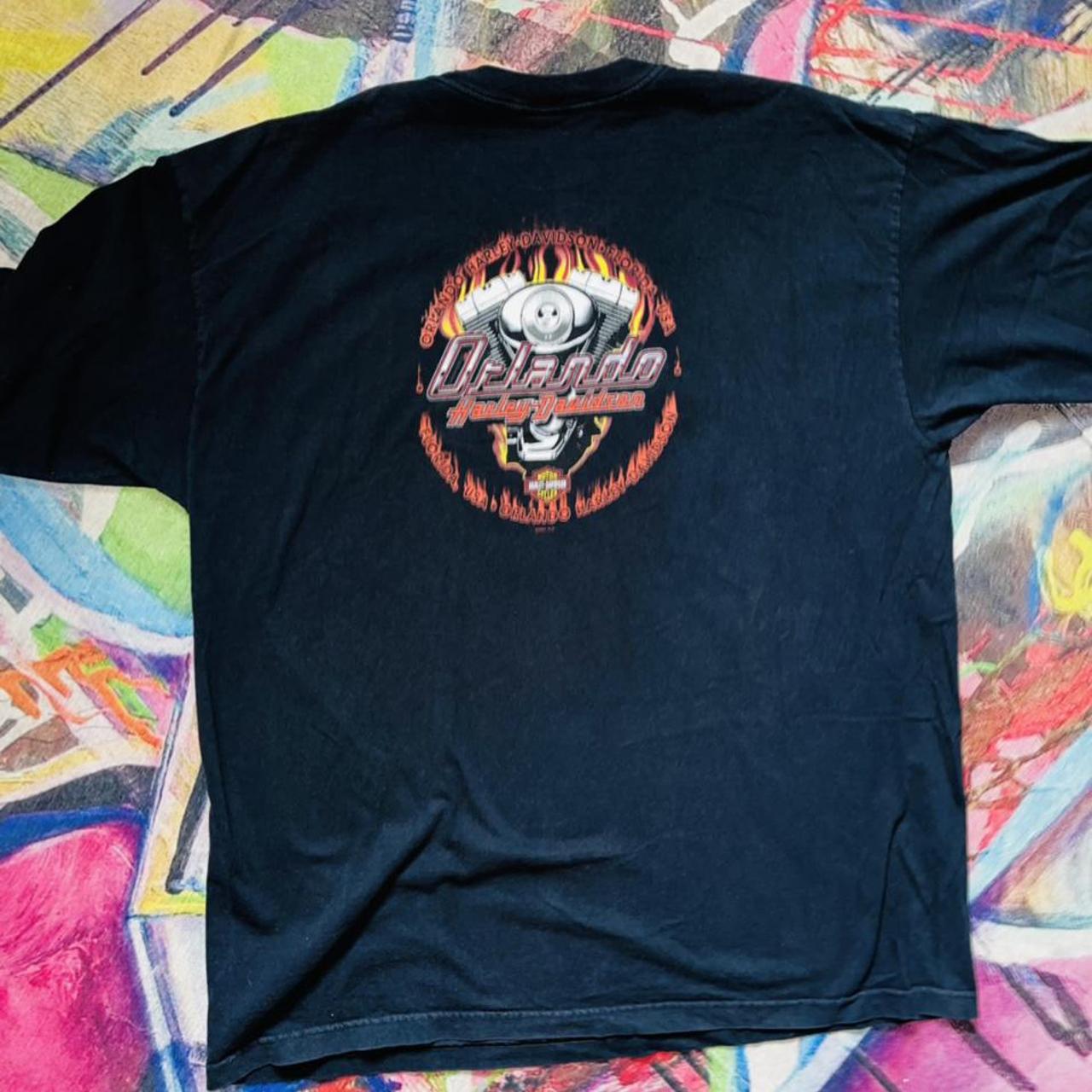 Harley Davidson Vintage Orlando Florida Shirt - Depop