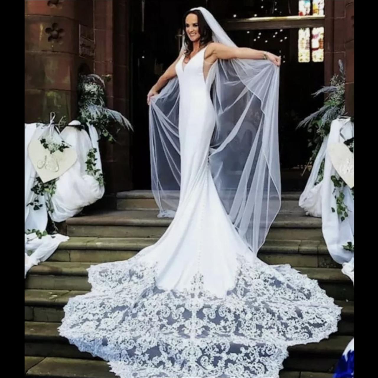 ENZOANI MARLEY Wedding Dress Size 10 and Amanda