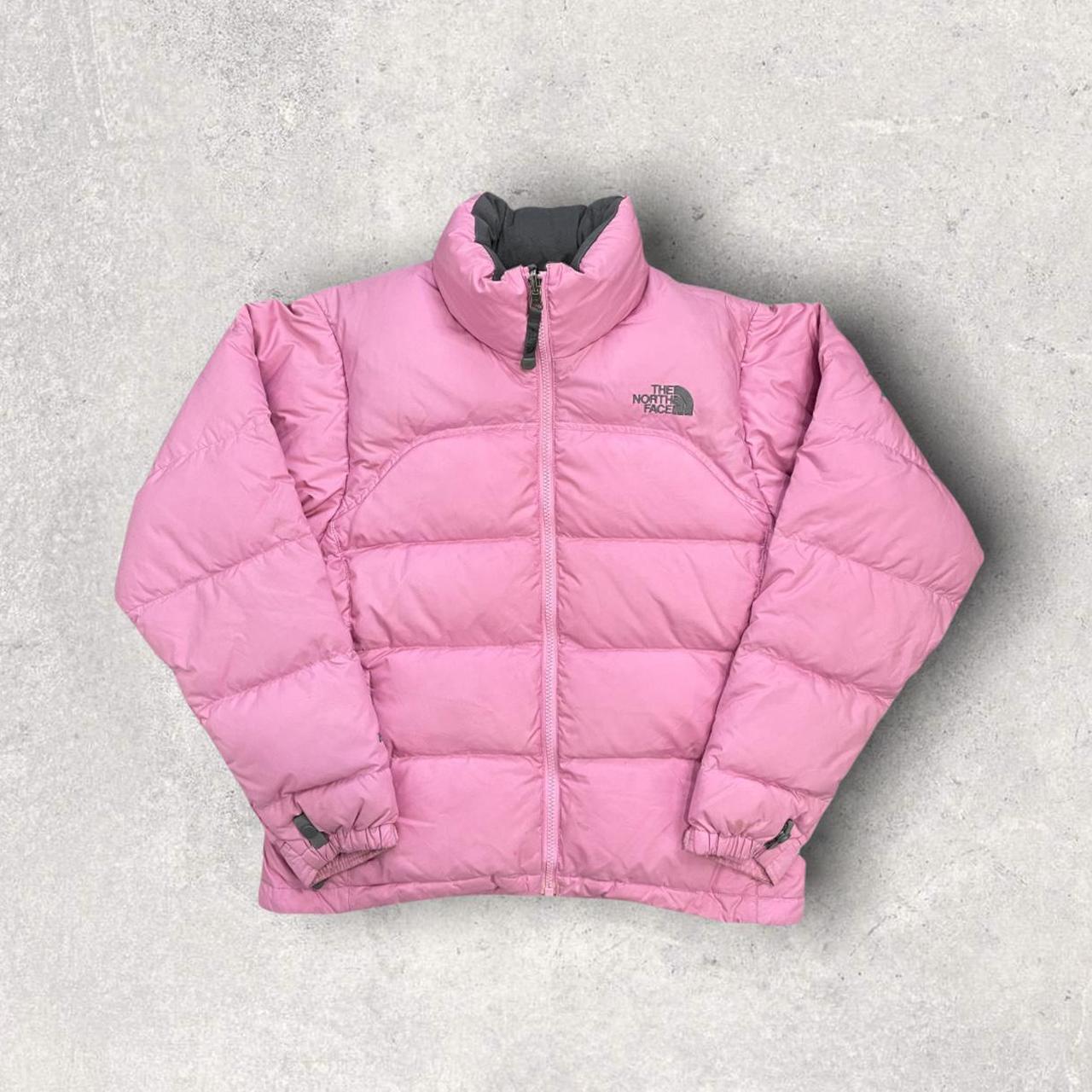 TNF The North Face Nuptse 700 Puffer - Pink Size -... - Depop