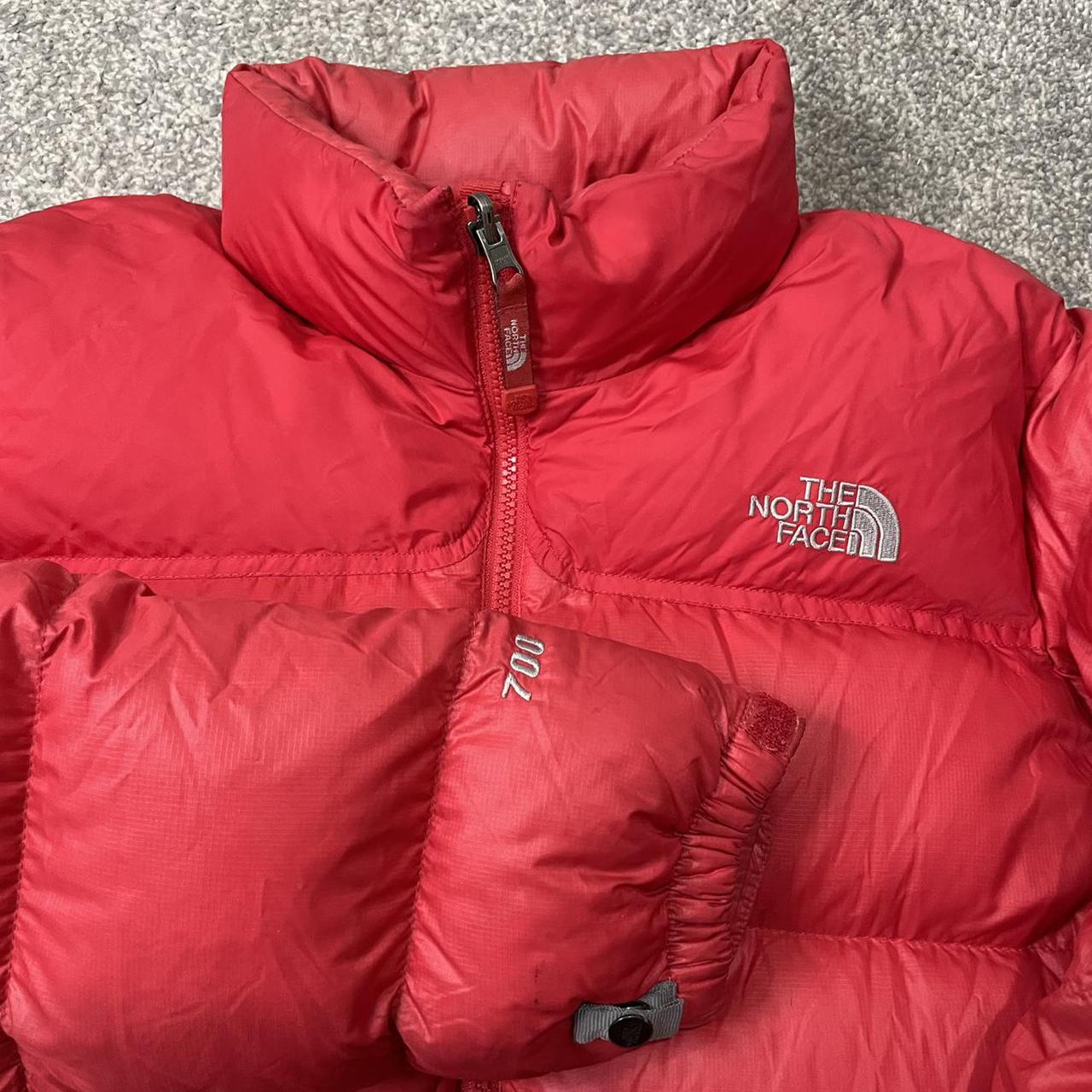 North face nuptse sale 3 red