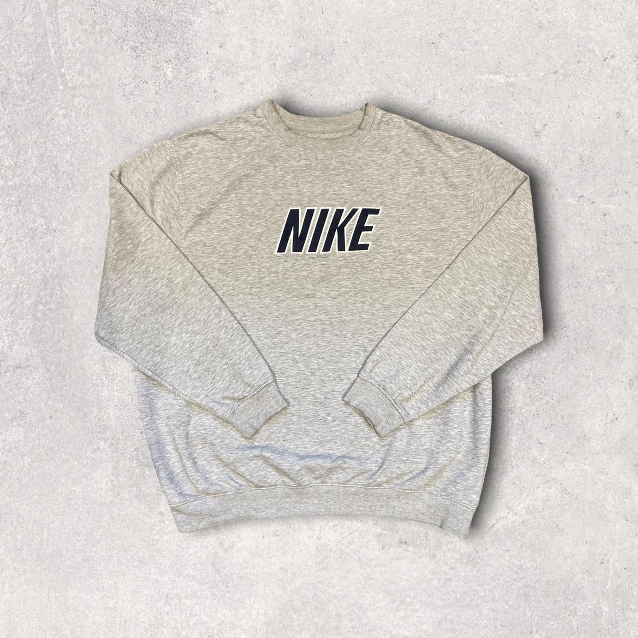 nike spellout sweatshirt mens