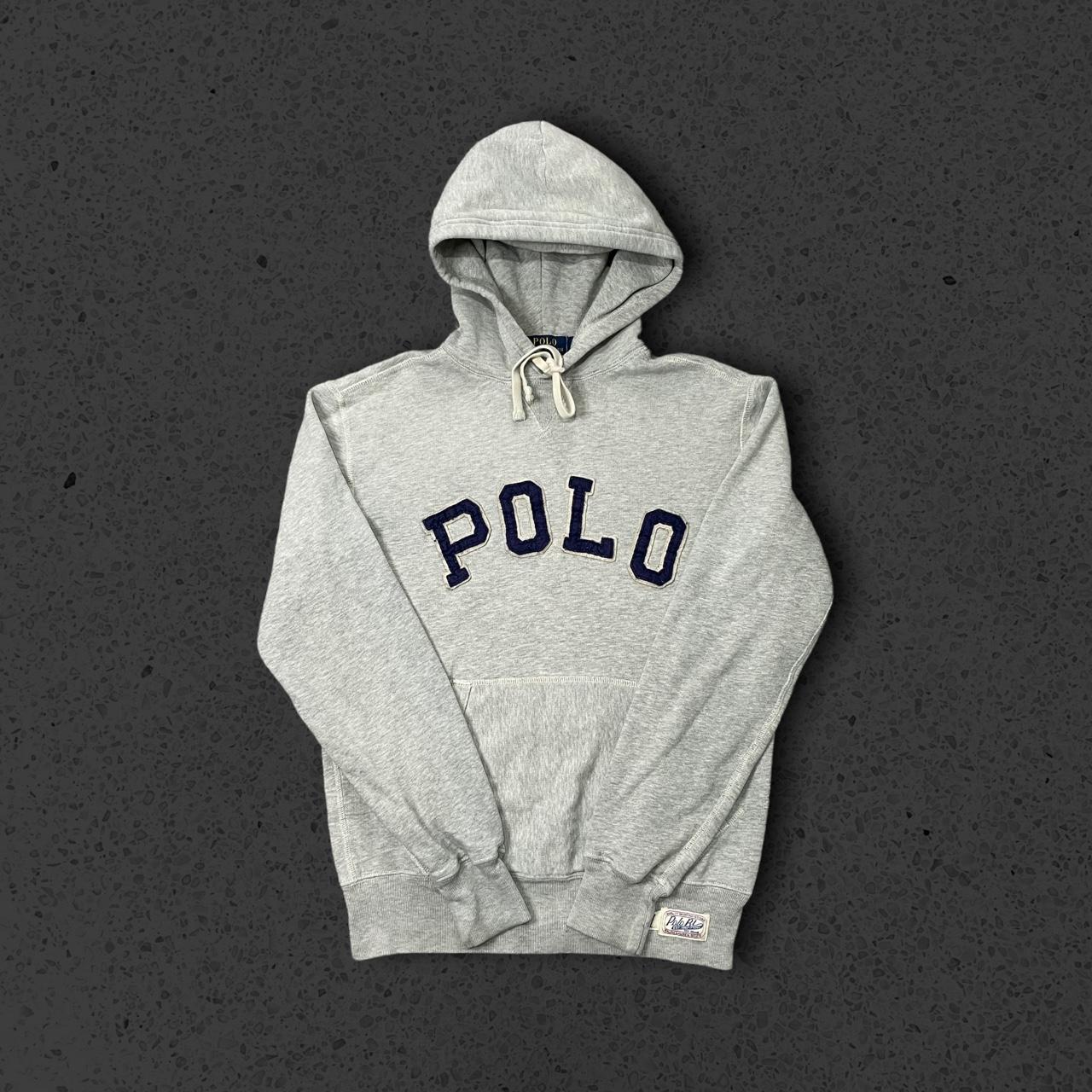 polo spellout hoodie