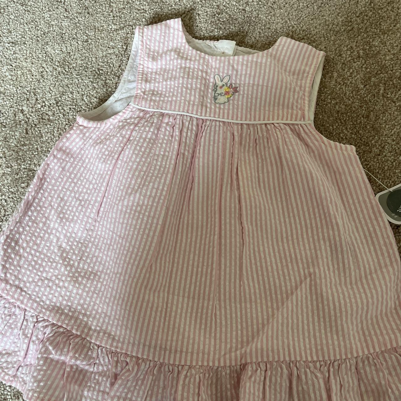 Nutmeg by Morrisons Pink dress with knickers... - Depop