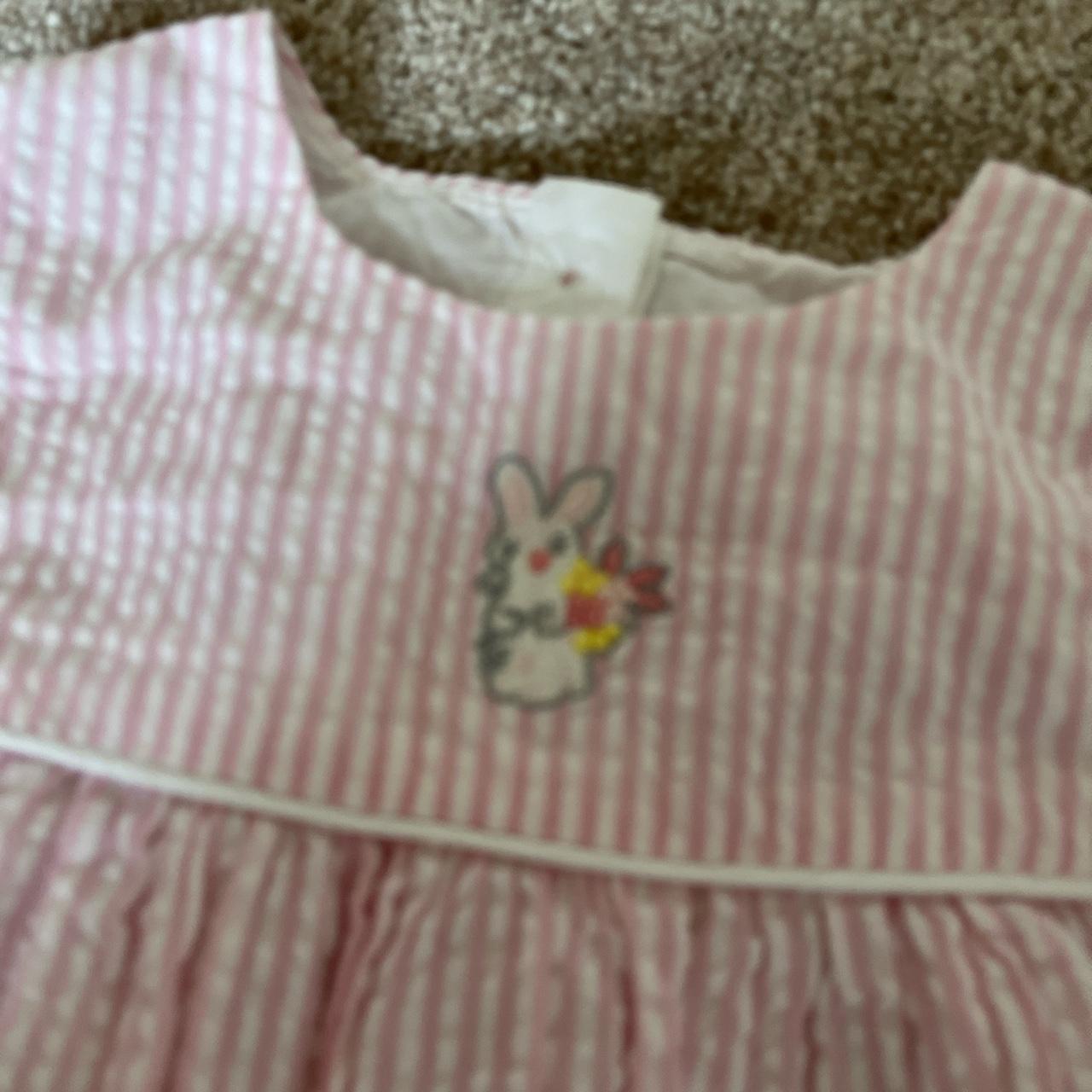 Nutmeg by Morrisons Pink dress with knickers... Depop