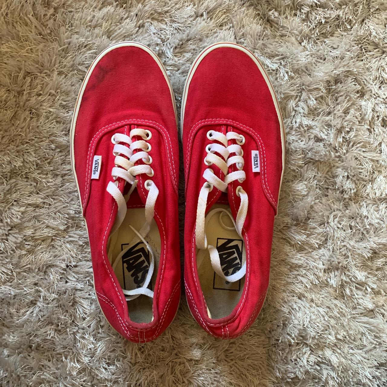 Used vans size 7. Looks new. It only has that little... - Depop