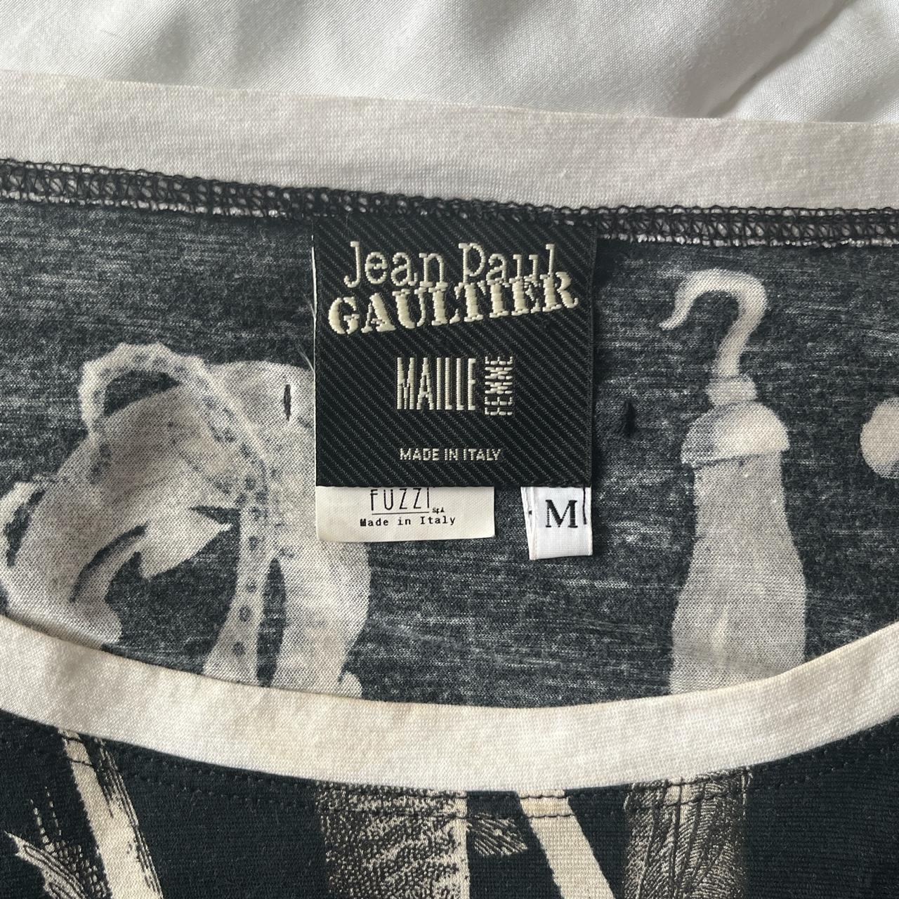 Jean-Paul Gaultier Women's Black and White Shirt (2)