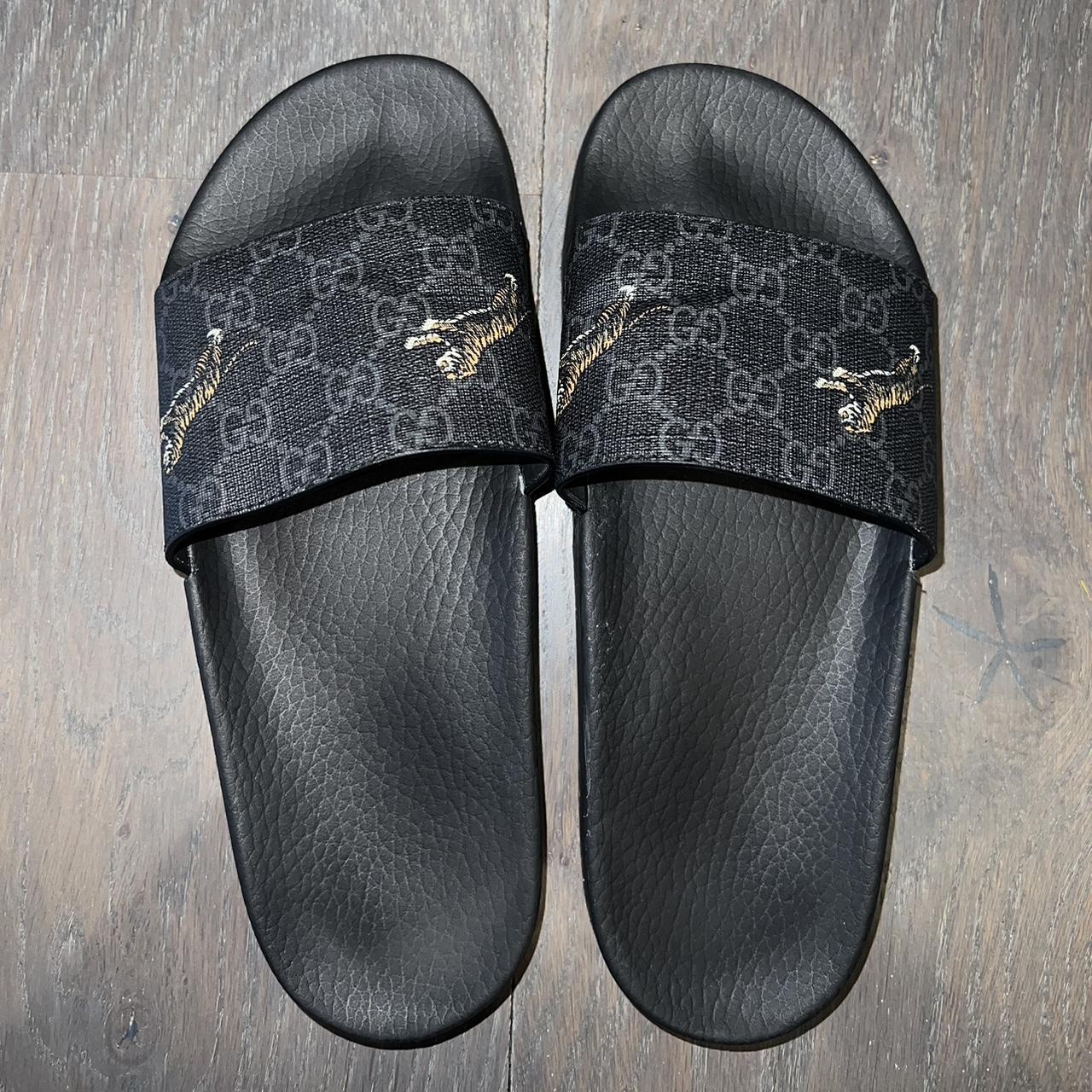 mens gucci supreme slides