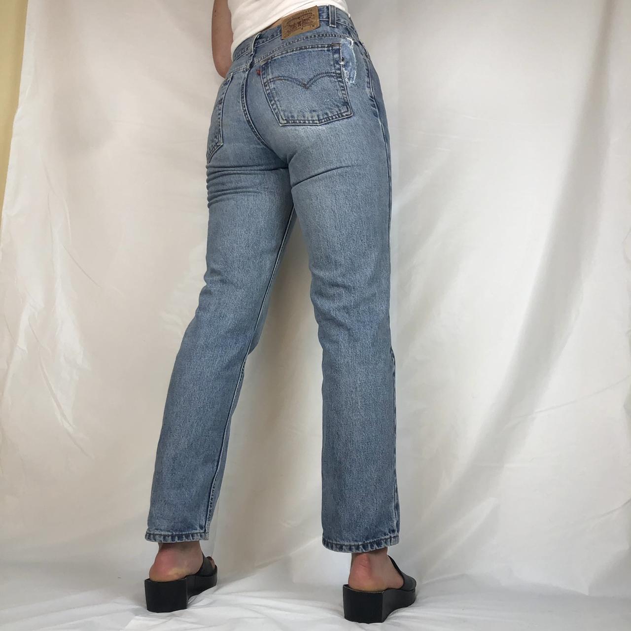 The perfect light wash levis 512 straight leg jeans... - Depop