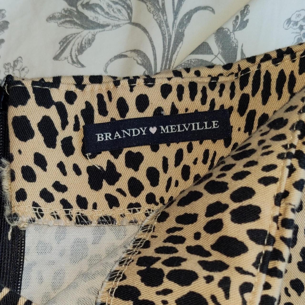 brandy melville cheetah print skirt 🐆 - the Phoebe... - Depop
