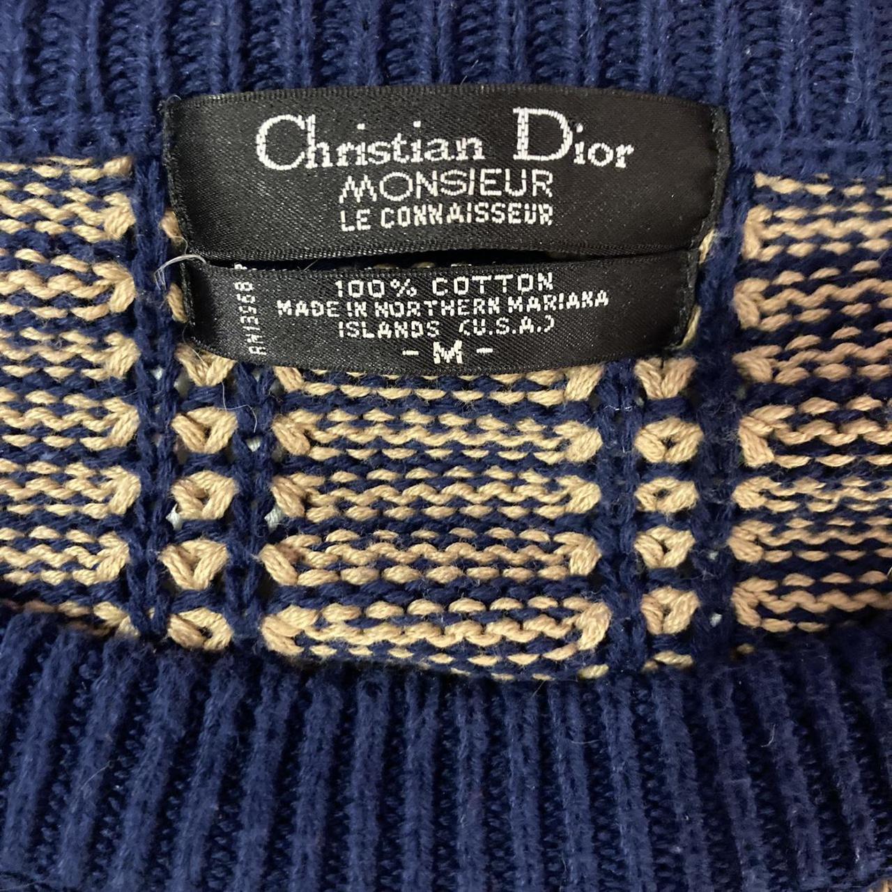 Christian dior monsieur vintage 80’s sweater...