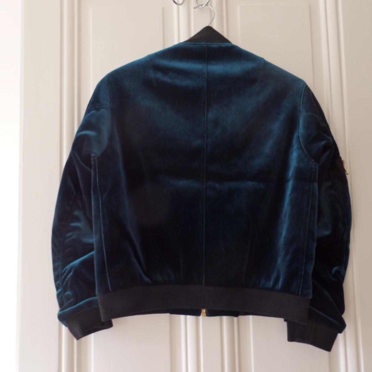 The kooples velvet hot sale bomber jacket