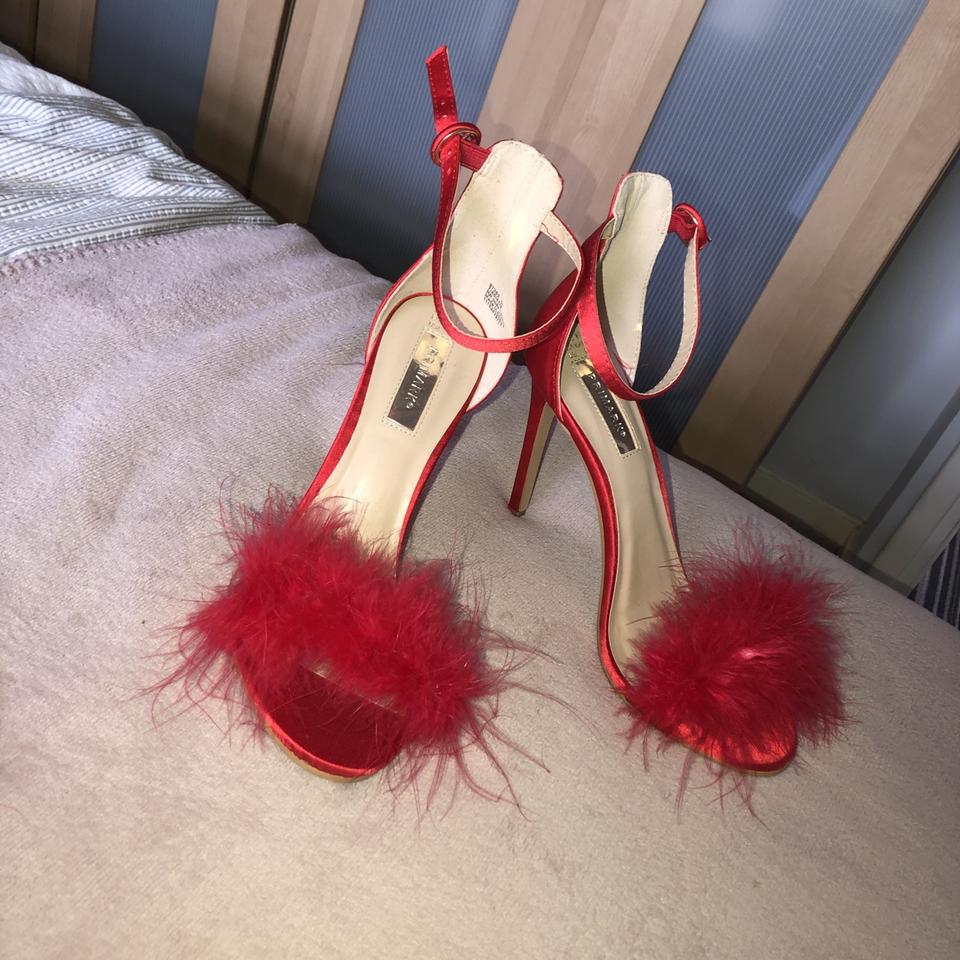 Red high heels on sale primark