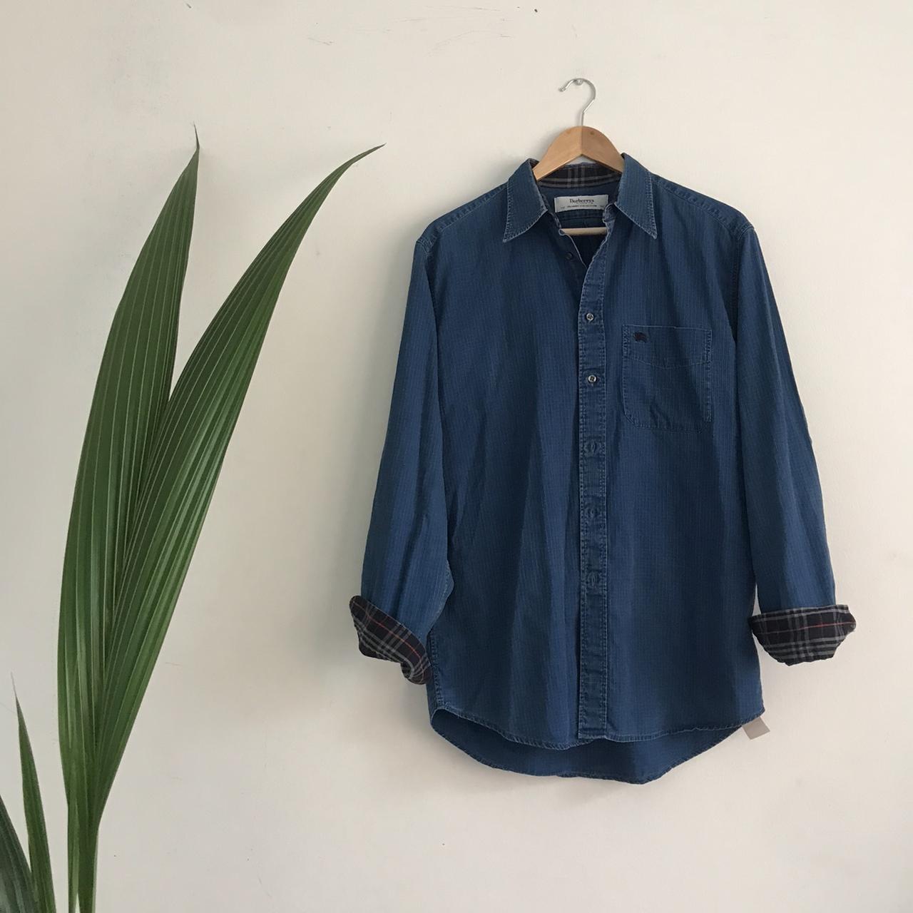 Vintage burberry shirt clearance depop