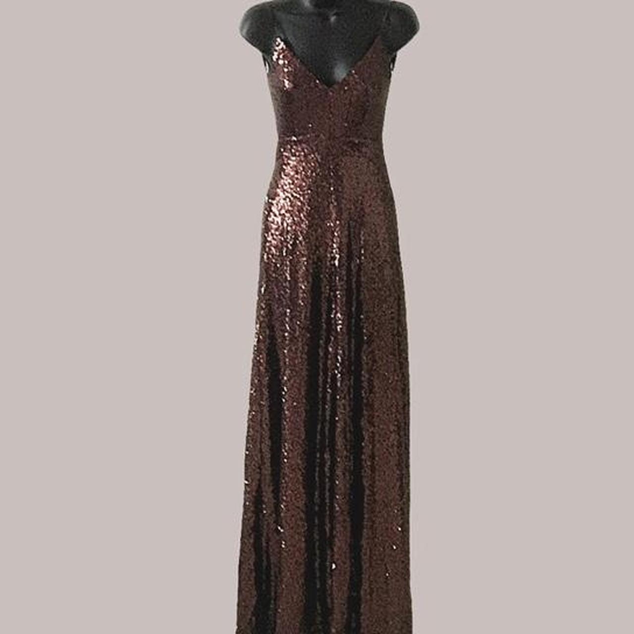 Akira Chicago Black Label Sequin Maxi Dress Depop