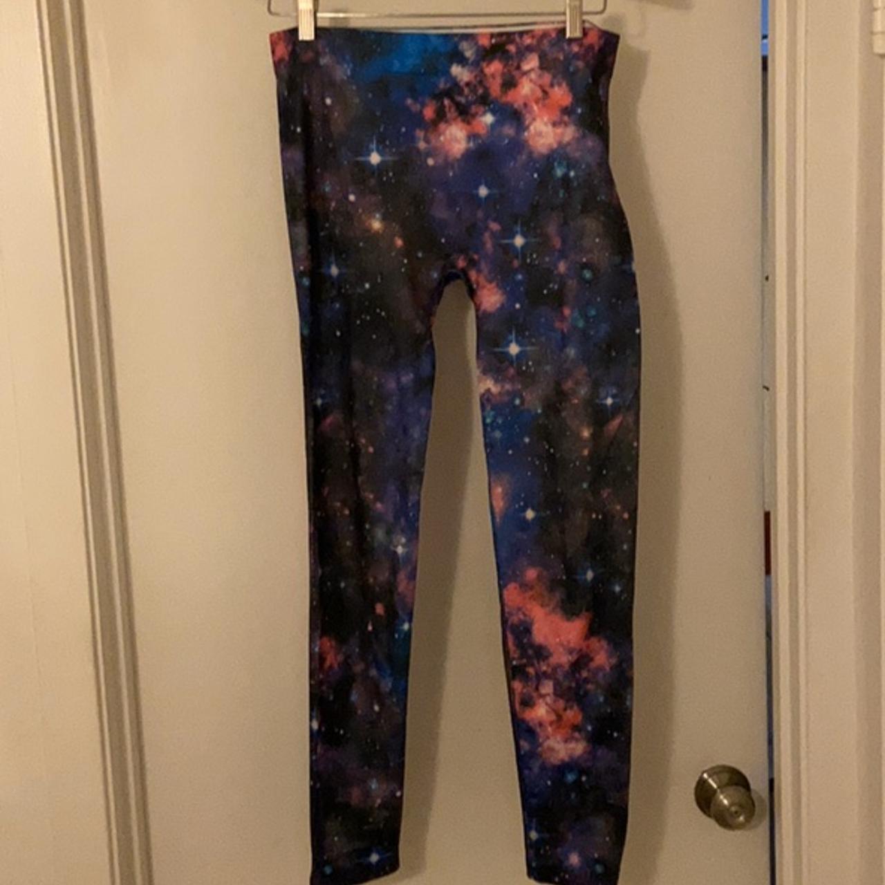 Space pants! Galaxy leggings No boundaries. Like - Depop
