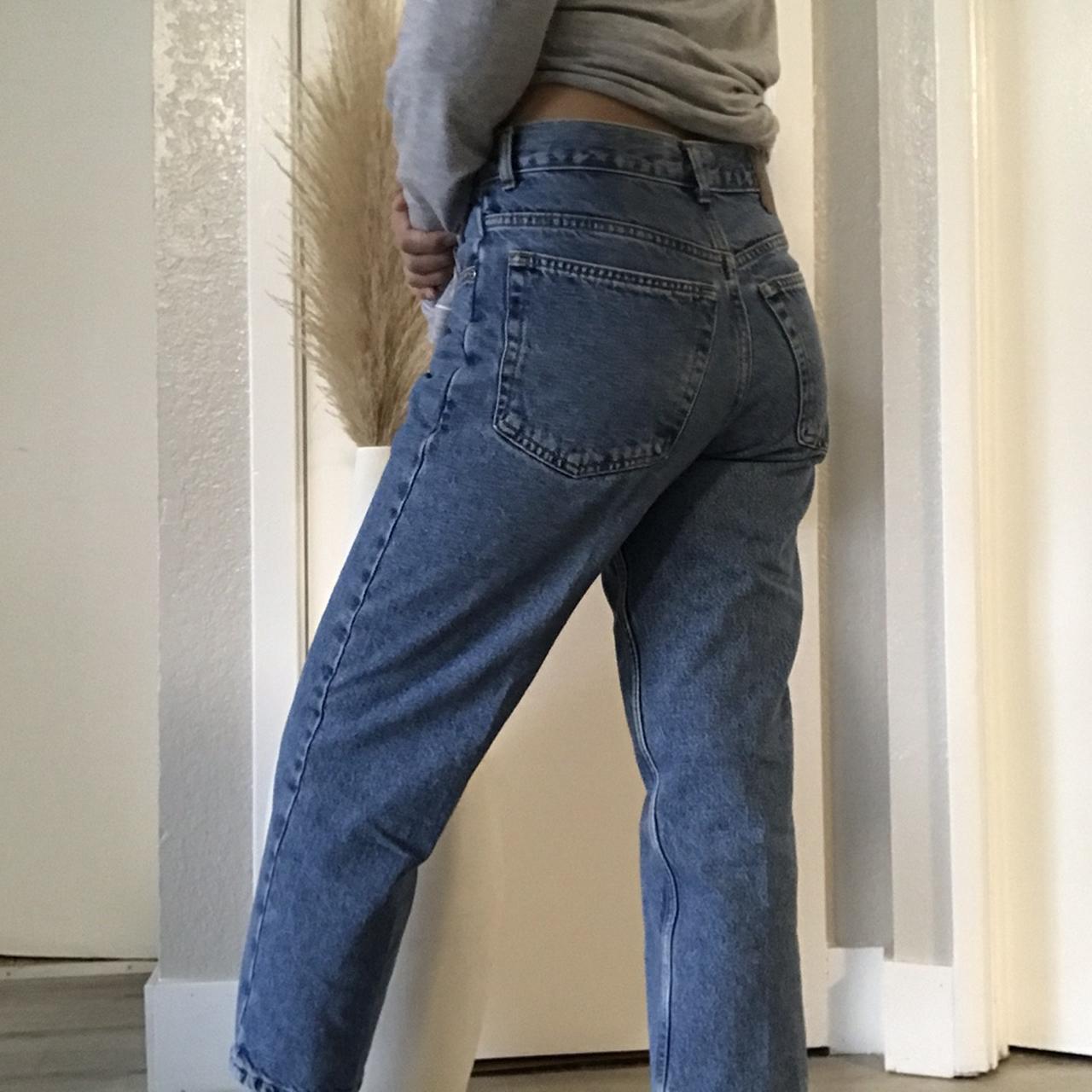 Vintage Arizona Jeans - high waisted, a little short... - Depop