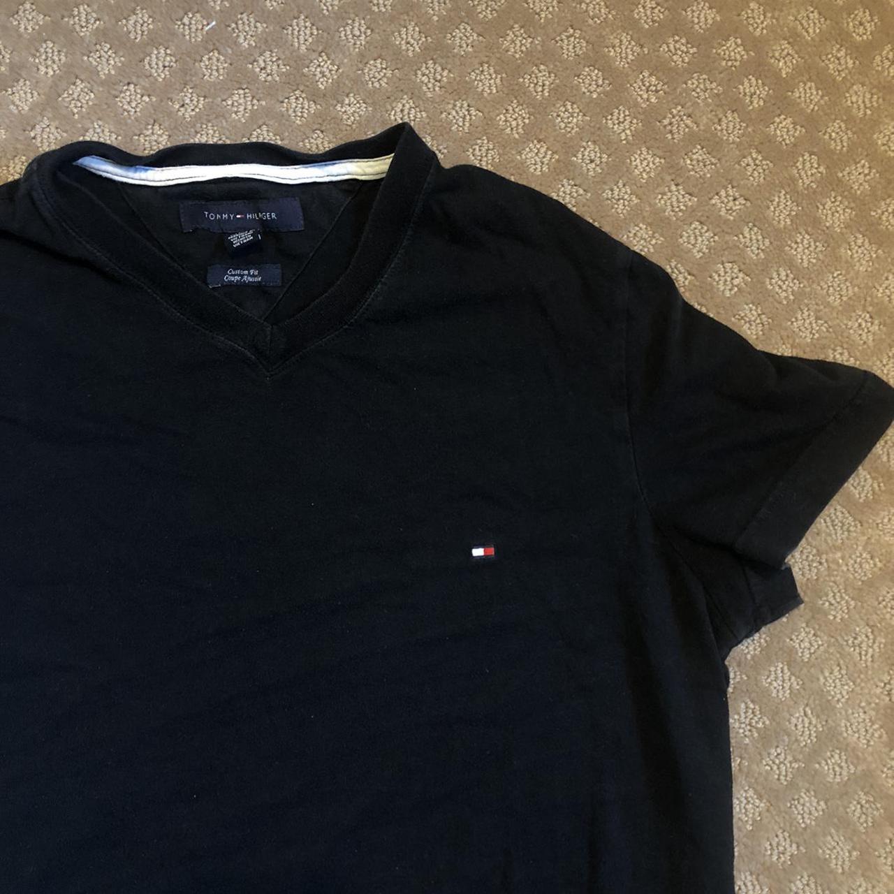 Tommy Hilfiger Women's Black Shirt | Depop