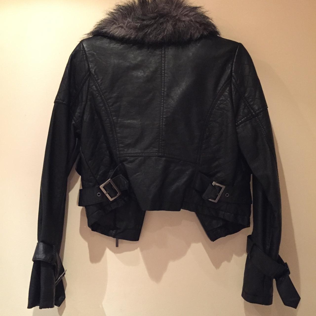 Lipsy faux hotsell leather jacket