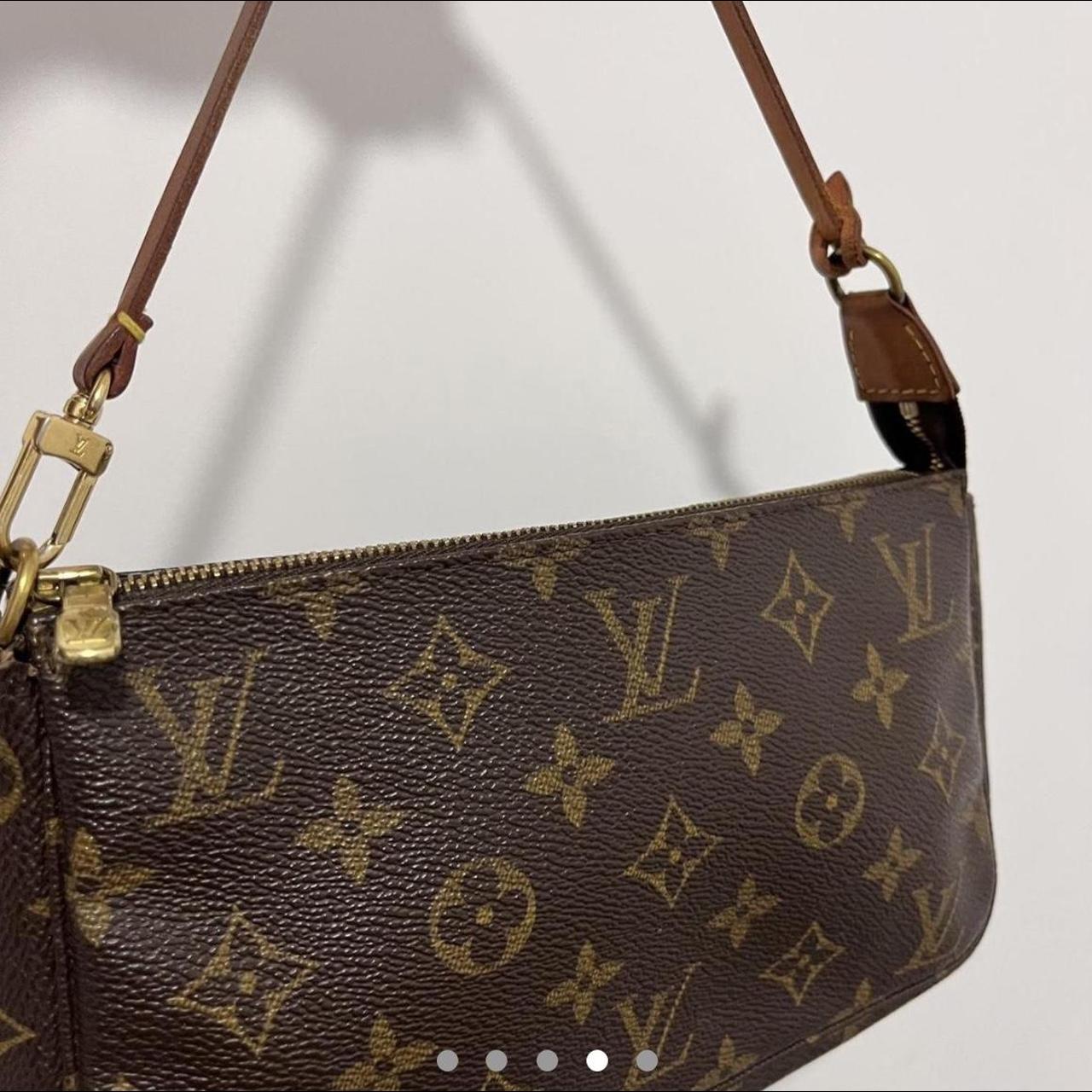 Authentic vintage Louis Vuitton Pochette bag. Used... Depop