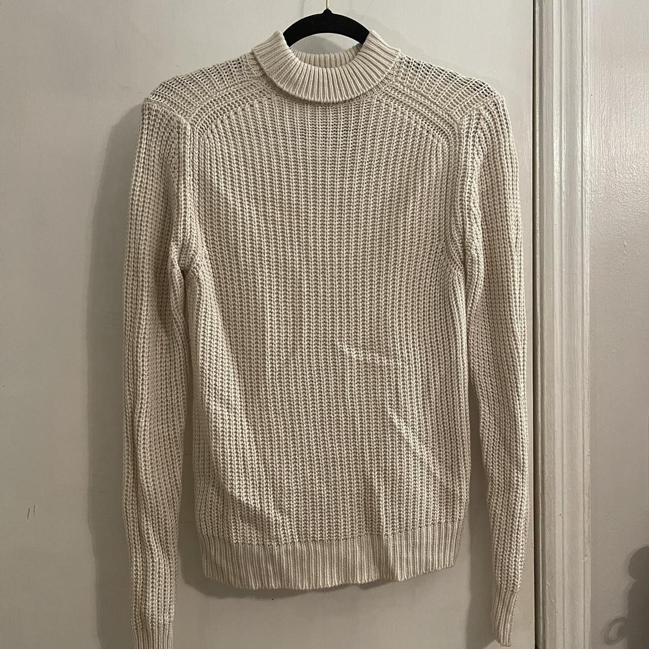 brandy melville cream turtleneck sweater * one... - Depop