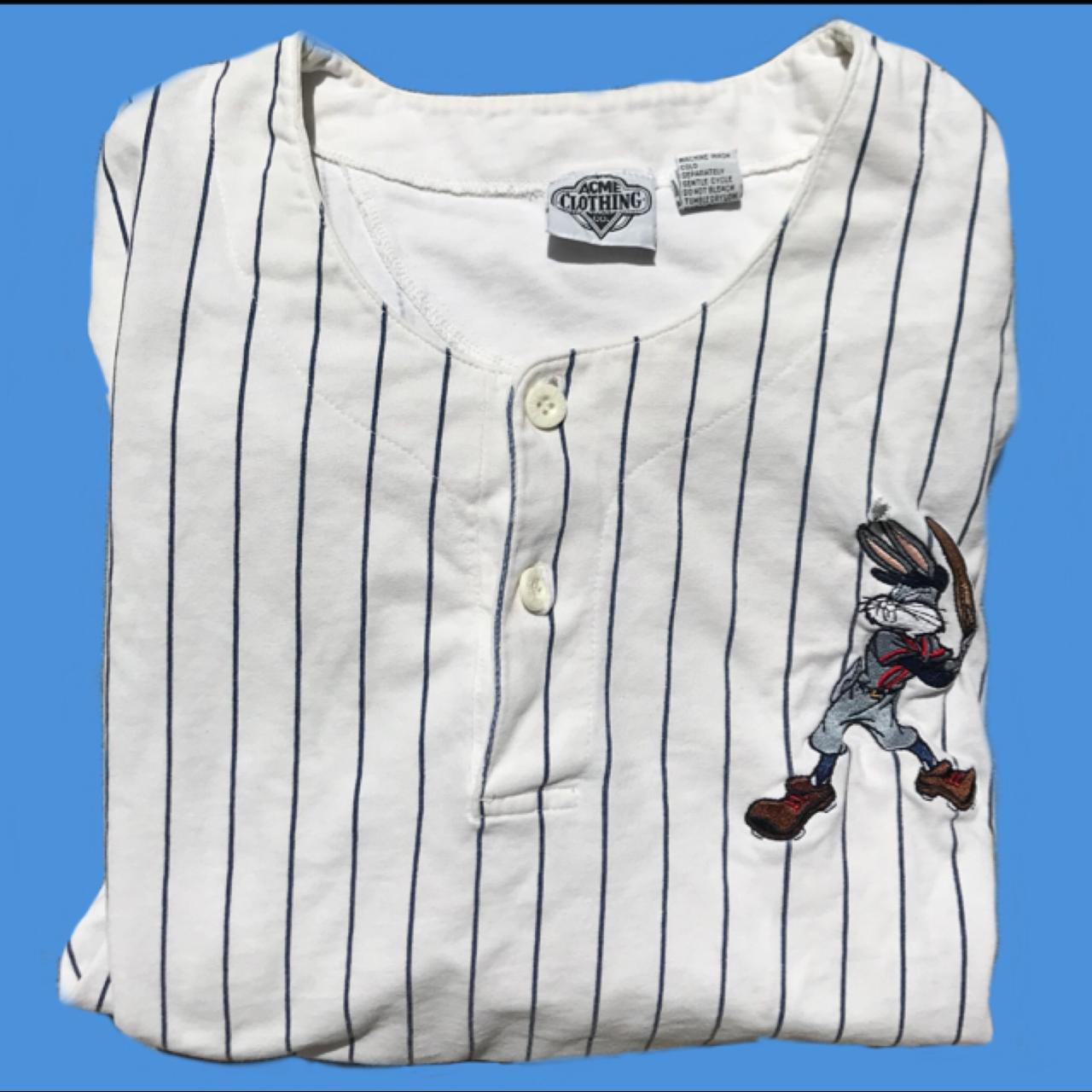 New York Yankees Bugs Bunny Shirt MEASUREMENTS: PIT - Depop