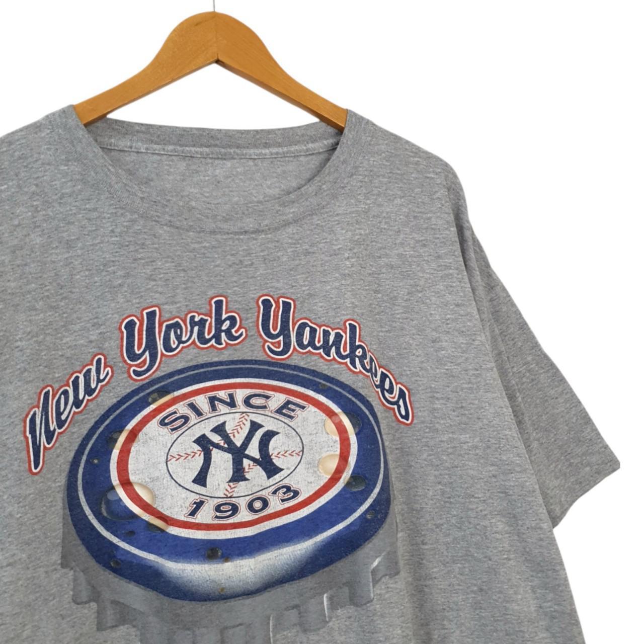 Vintage New York Yankees Shirt L Size: - Depop