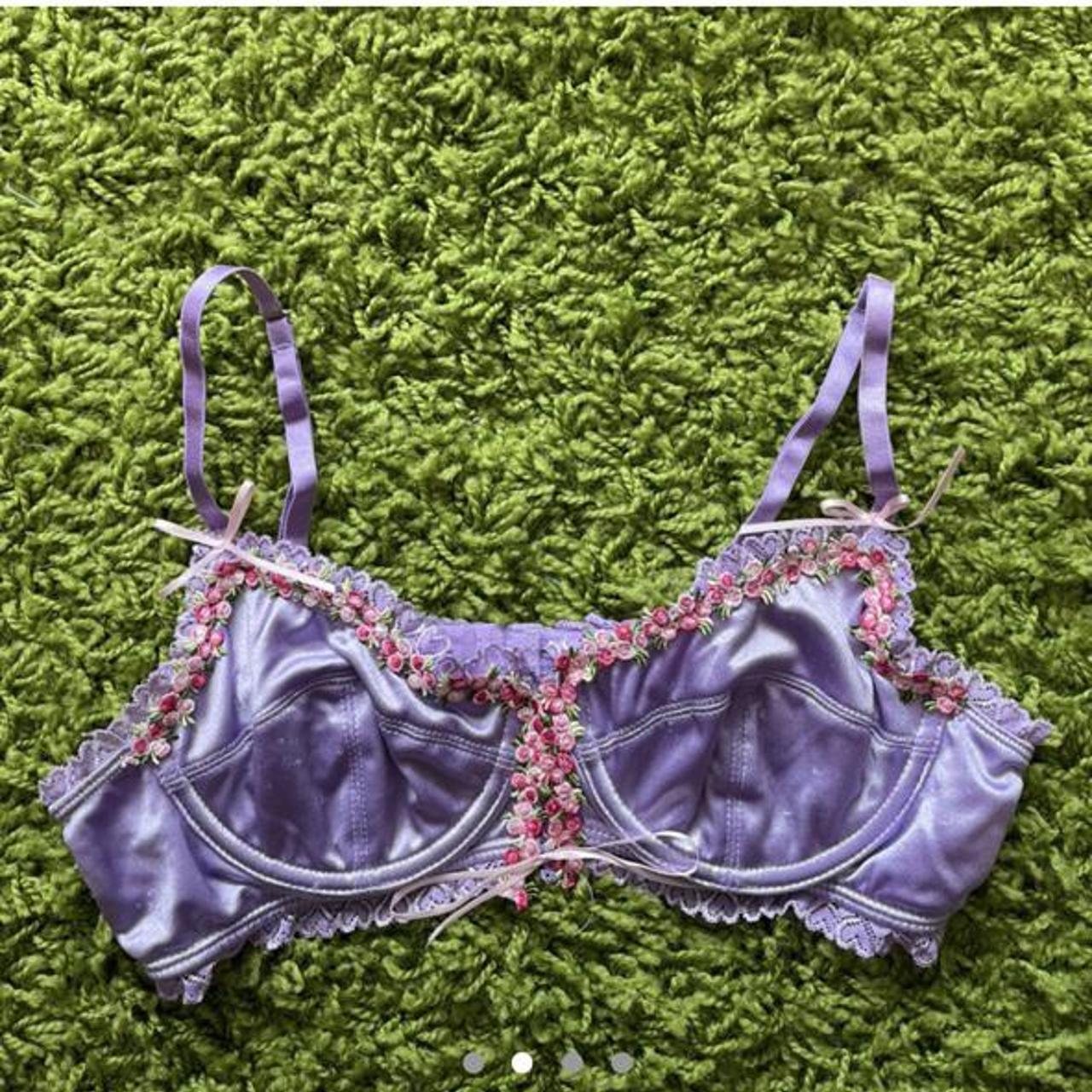 My Chateau Beau Satin lingerie set made by Dollskill