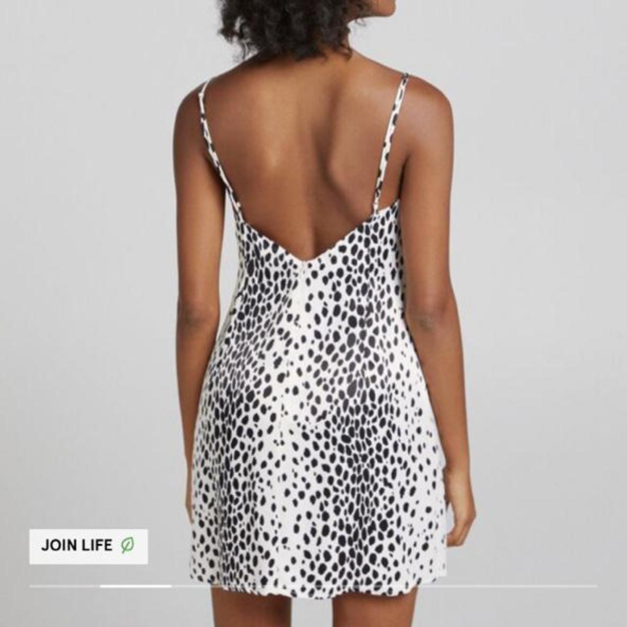 Bershka animal hotsell print dress