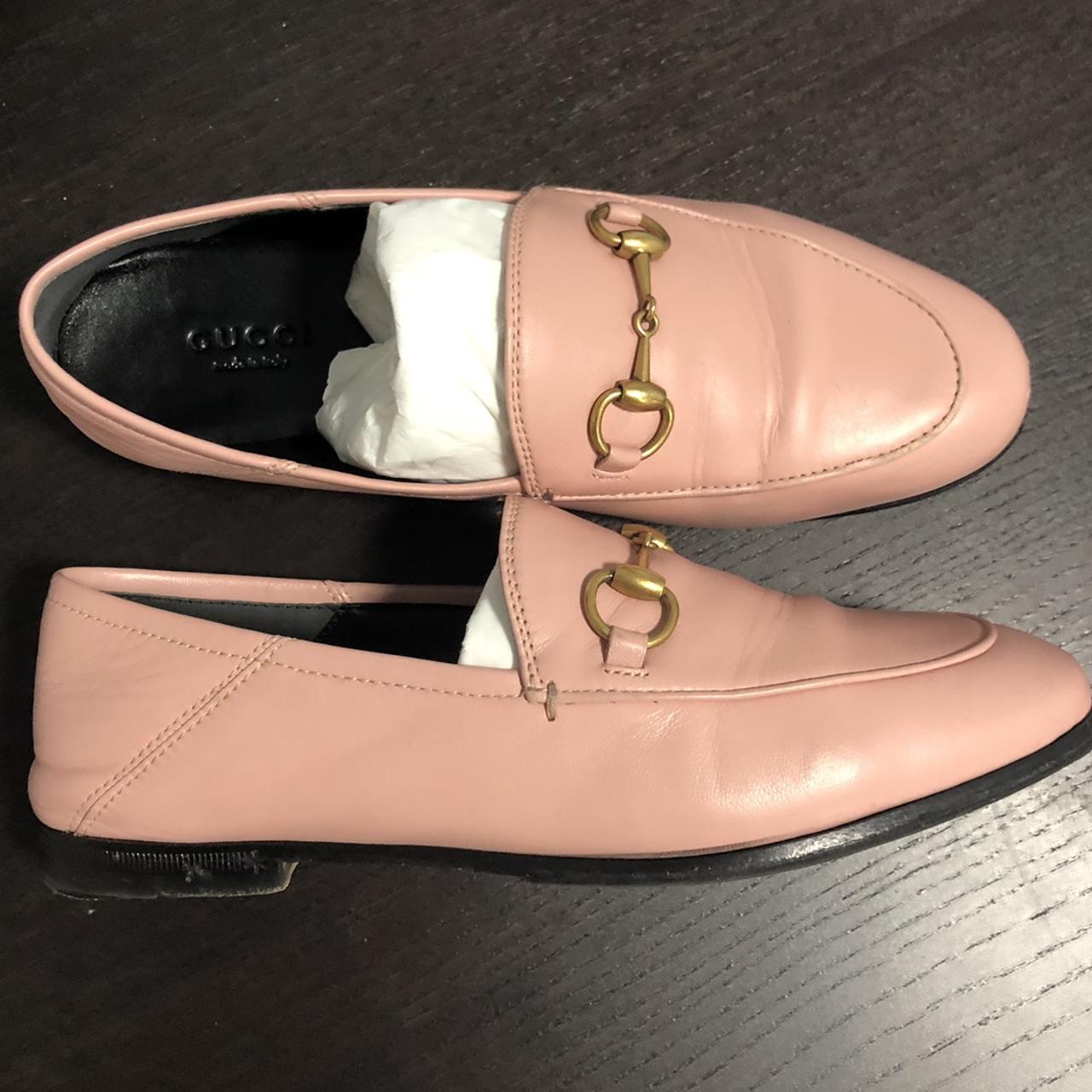 Gucci brixton cheap loafer pink