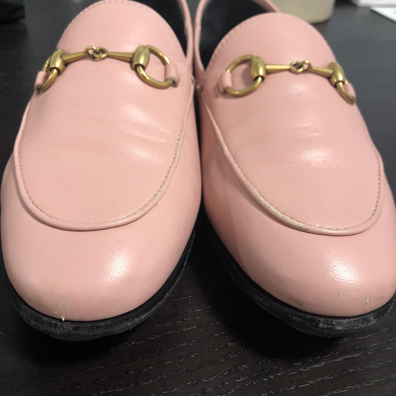 Gucci brixton hot sale loafer pink