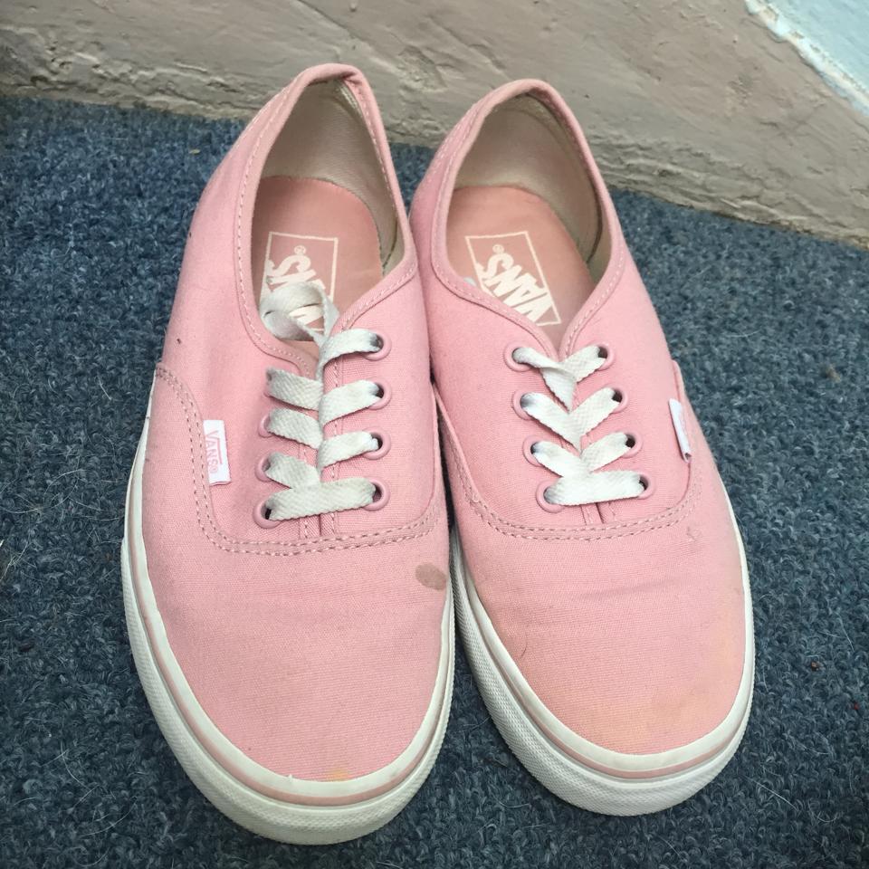 Vans clearance herringbone pink